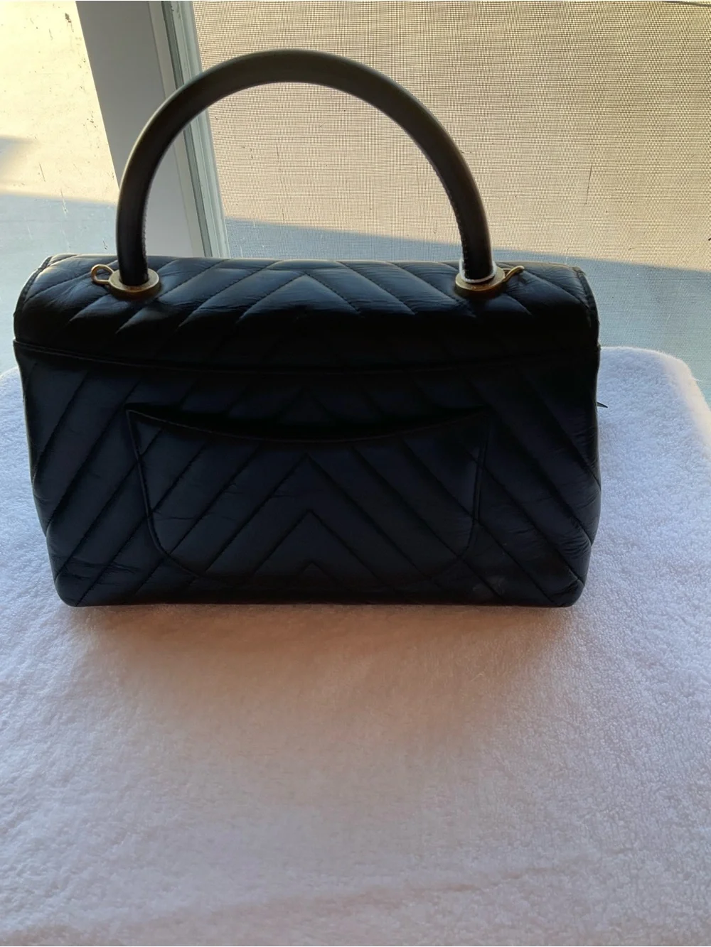 CHANEL satchel black